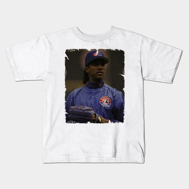 Pedro Martinez in Montreal Expos Kids T-Shirt by PESTA PORA